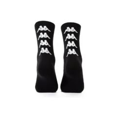 Authentic Amal Socks 3 Pack - Black -Kappa 3036CP0 900 2 6955c628 51d9 4876 8373 f1394e8fffab scaled