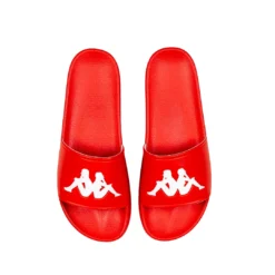 Authentic Adam 2 Slides - Red White -Kappa 303GAD0 A0X 4