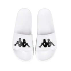Authentic Adam 2 Slides - White Black -Kappa 303GAD0902 3