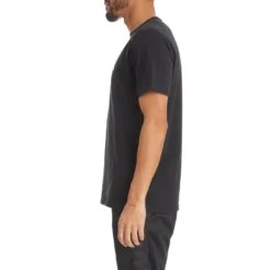 Authentic Estessi T-Shirt - Black White -Kappa 304KPT0 A13 3