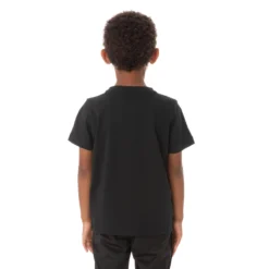 Kids Authentic Estessi T-Shirt - Black -Kappa 304KPT0Y BBC 3