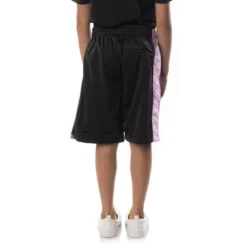 Kids 222 Banda Treadwellz Shorts - Black Smoke Violet -Kappa 304KQ20Y D3A 4