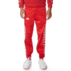 Kids 222 Banda Rastoriazz Trackpants - Red White