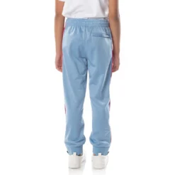 Kids 222 Banda Rastoriazz Trackpants - Light Blue Pink -Kappa 304KQW0Y D3F 4