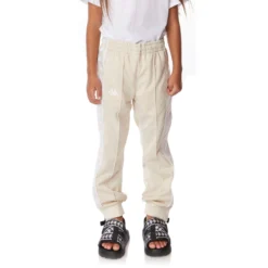 Kids 222 Banda Rastoriazz Trackpants - Beige White