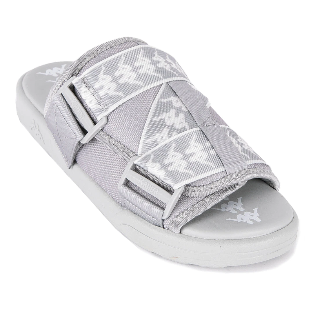 222 Banda Mitel 1 Sandals - Grey White 2 222 Banda Mitel 1 Sandals - Grey White - Image 2