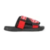 222 Banda Mitel 1 Sandals - Black Red White