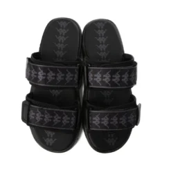222 Banda Aster 1 Sandals - Black Dk Grey -Kappa 304T5Z0 A0J 3