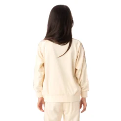 Kids 222 Banda Dullo Track Jacket - Beige -Kappa 3113L9WY A0X 3 scaled