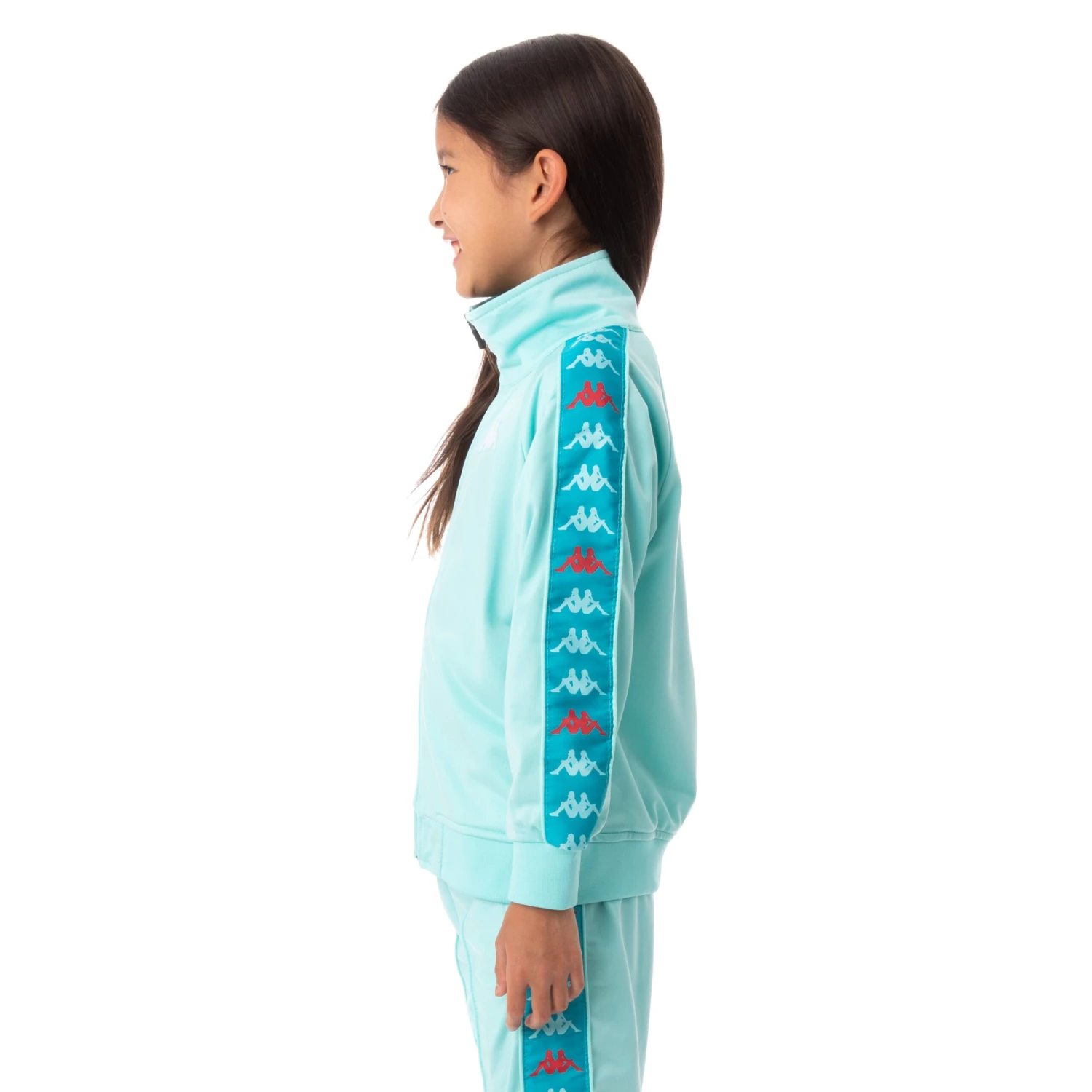 Kids 222 Banda Dullo Track Jacket - Peacock 3 Kids 222 Banda Dullo Track Jacket - Peacock - Image 3