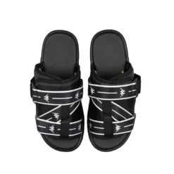 Authentic Jpn Mitel 2 Sandals - Black White 7 Authentic Jpn Mitel 2 Sandals - Black White -Kappa 31172WW A5U 3
