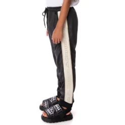 Kids Logo Tape Alic 2 Trackpants - Black Smoke -Kappa 311B6YWY A11 3 scaled