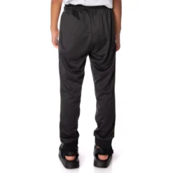 Kids Logo Tape Alic 2 Trackpants - Black Smoke -Kappa 311B6YWY A11 4 scaled