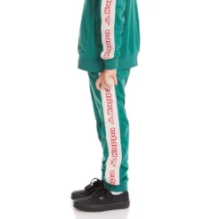 Kids Logo Tape Alic 2 Trackpants - Dark Green -Kappa 311B6YWY A4P 3
