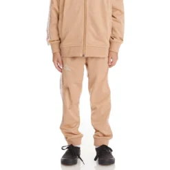 Kids Logo Tape Alic 2 Trackpants - Beige