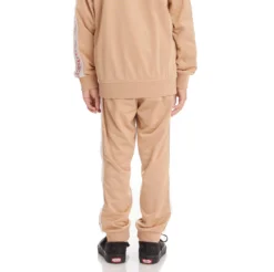 Kids Logo Tape Alic 2 Trackpants - Beige -Kappa 311B6YWY A4S 4