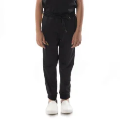 Kids Logo Tape Alic 2 Trackpants - Black Smoke Orange