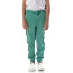 Kids Logo Tape Alic 2 Trackpants - Teal