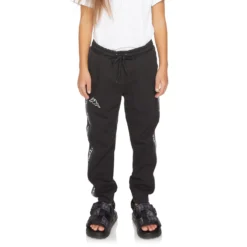 Kids Logo Tape Anira 2 Sweatpants - Black Smoke