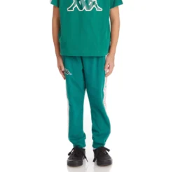 Kids Logo Tape Anira 2 Sweatpants - Dark Green
