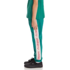 Kids Logo Tape Anira 2 Sweatpants - Dark Green -Kappa 311B72WY A4P 3