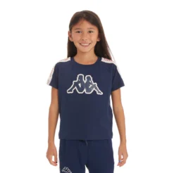 Kids Logo Tape Avirec 2 T-Shirt - Navy
