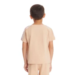 Kids Logo Tape Avirec 2 T-Shirt - Beige -Kappa 311B7CWY A4S 4