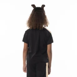 Kids Logo Tape Avirec 2 T-Shirt - Black Smoke Orange -Kappa 311B7CWY A6E 4