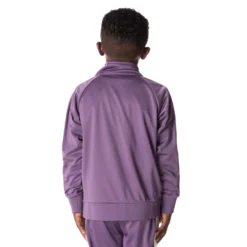Kids Logo Tape Artem 2 Track Jacket - Purple -Kappa 311B7TWY A13 4 scaled