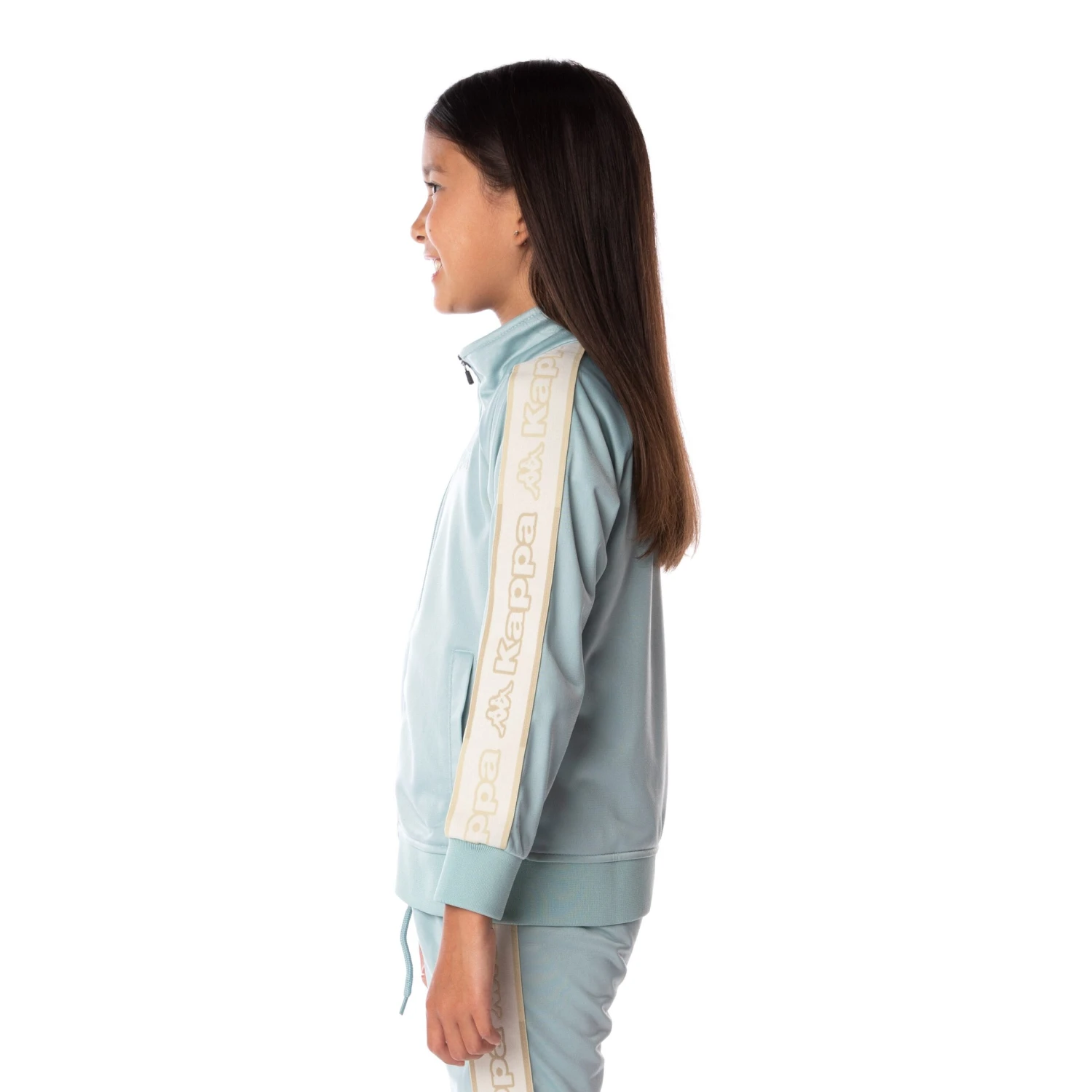 Kids Logo Tape Artem 2 Track Jacket - Light Blue 3 Kids Logo Tape Artem 2 Track Jacket - Light Blue - Image 3