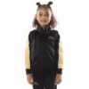 Kids Logo Tape Artem 2 Track Jacket - Black Smoke Orange