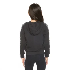 Kids Logo Tape Apet 2 Hoodie - Black Smoke -Kappa 311B7VWY 088 4 scaled