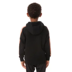 Kids Logo Tape Apet 2 Hoodie - Black -Kappa 311B7VWY A3S 3