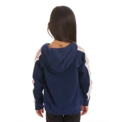 Kids Logo Tape Apet 2 Hoodie - Navy 7 Kids Logo Tape Apet 2 Hoodie - Navy -Kappa 311B7VWY A4Q 4