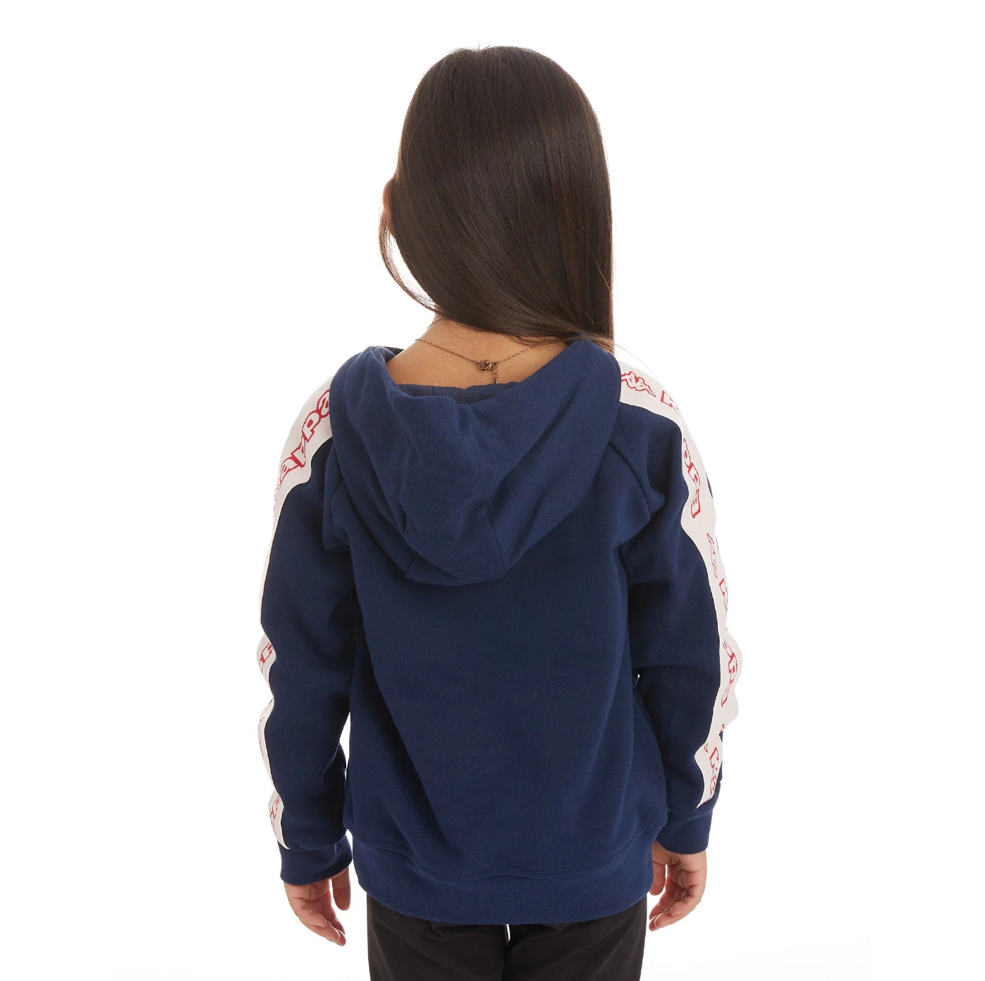 Kids Logo Tape Apet 2 Hoodie - Navy 4 Kids Logo Tape Apet 2 Hoodie - Navy - Image 4