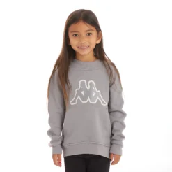 Kids Logo Tape Apet 2 Hoodie - Grey