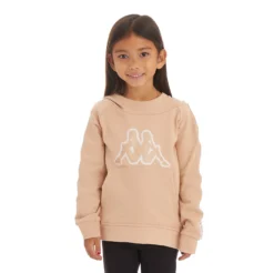 Kids Logo Tape Apet 2 Hoodie - Beige