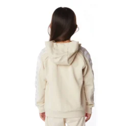 Kids 222 Banda Hurtado 2 Hoodie - Beige -Kappa 311BGMWY C5D 4 scaled