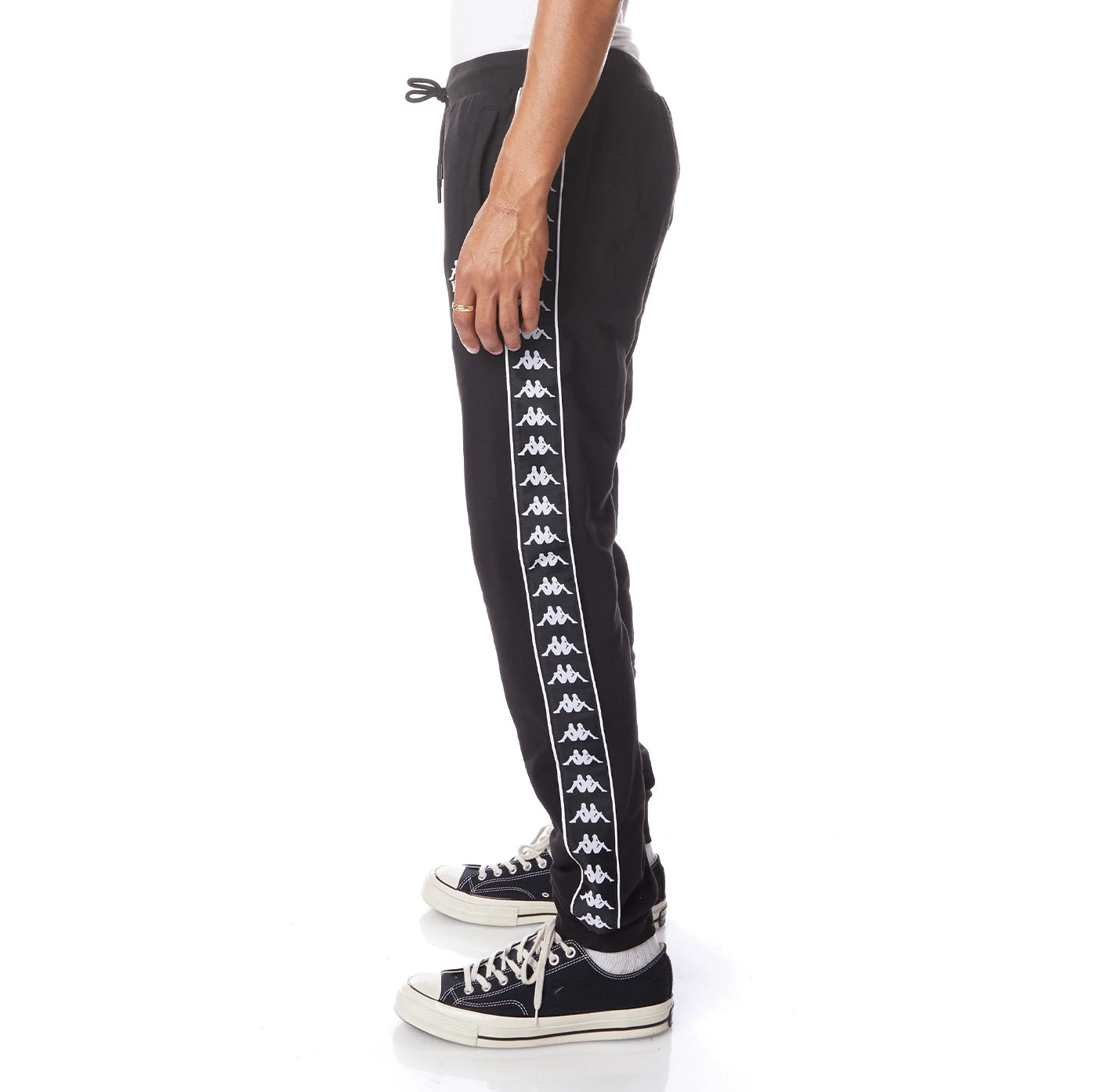 222 Banda Alanz 2 Sweatpants - Black White 3 222 Banda Alanz 2 Sweatpants - Black White - Image 3