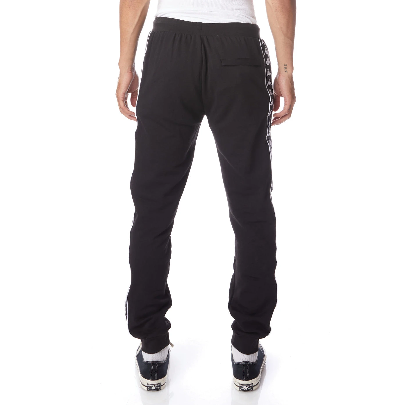 222 Banda Alanz 2 Sweatpants - Black White 4 222 Banda Alanz 2 Sweatpants - Black White - Image 4