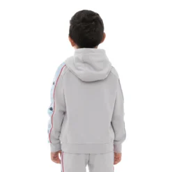 Kids 222 Banda Hurtado 3 Hoodie - Grey -Kappa 311E1TWY A04 3