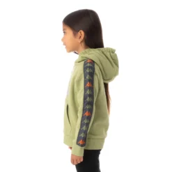 Kids 222 Banda Hurtado 3 Hoodie - Green Salvia -Kappa 311E1TWY A0Y 2 scaled