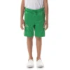 Logo Tape Dasved Shorts - Green