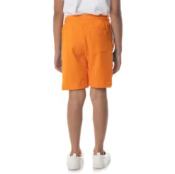 Logo Tape Dasved Shorts - Orange -Kappa 311E2BWY A04 4