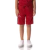 Logo Tape Dasved Shorts - Red