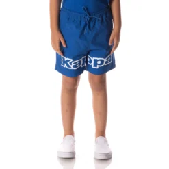 Logo Tape Dolm Shorts - Blue