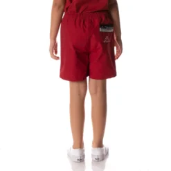 Logo Tape Dolm Shorts - Red 5 Logo Tape Dolm Shorts - Red -Kappa 311E2DWY A03 3 scaled
