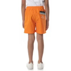 Logo Tape Dolm Shorts - Orange 7 Logo Tape Dolm Shorts - Orange -Kappa 311E2DWY A04 4