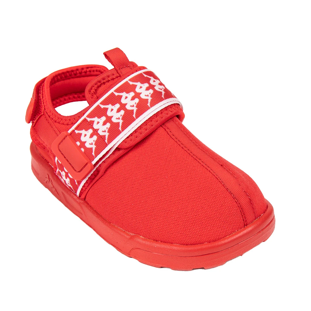 222 Banda Marlam Kids Sandals - Red White 2 222 Banda Marlam Kids Sandals - Red White - Image 2
