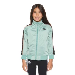 Kids 222 Banda Mercury Track Jacket - Sage Orange